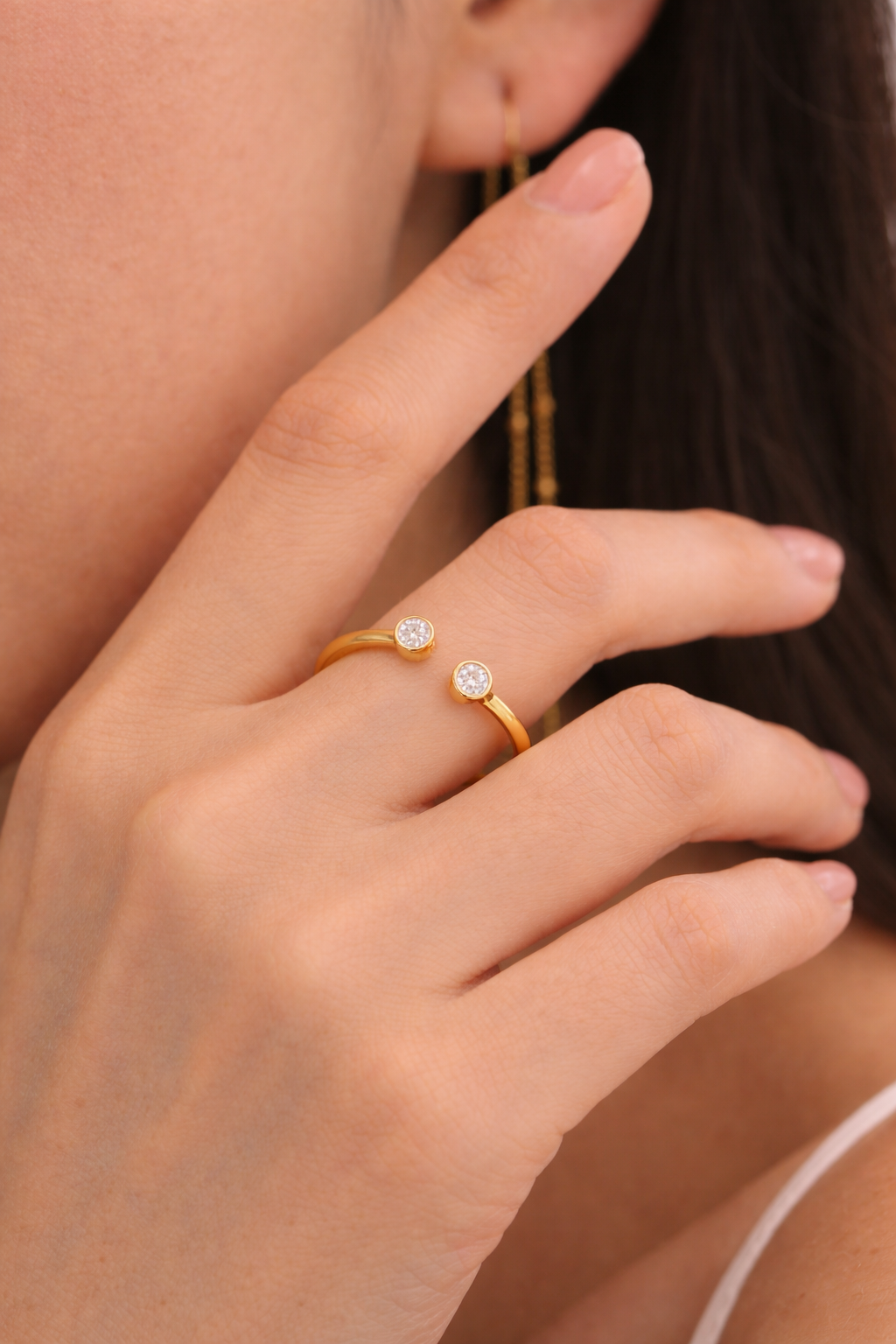 Delicate Diamond Gold Jewellery for Women